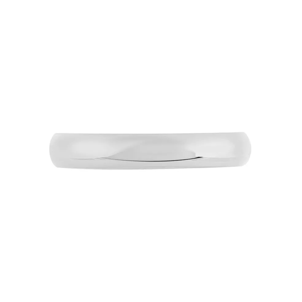 Alliance Aphroditia Ruban Plat Or Blanc