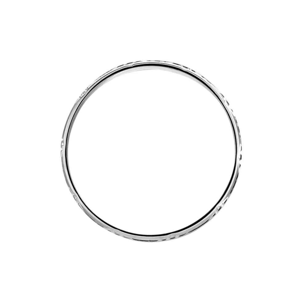 Alliance Clotilde Ruban Plat Or Blanc