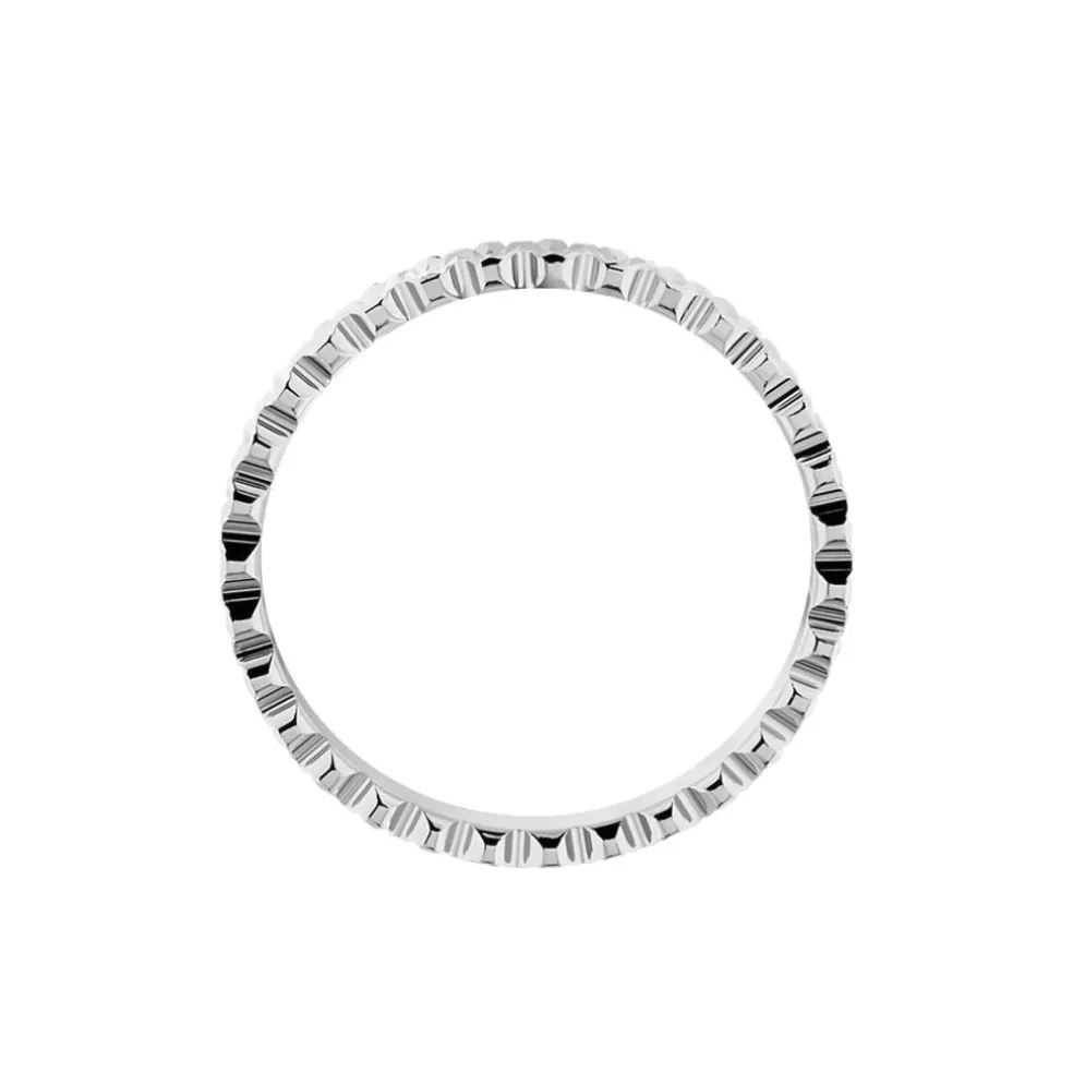 Alliance Effet Dentelle Or Blanc