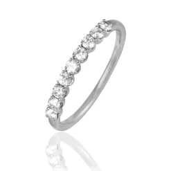 Alliance Eloise Or Blanc Diamant