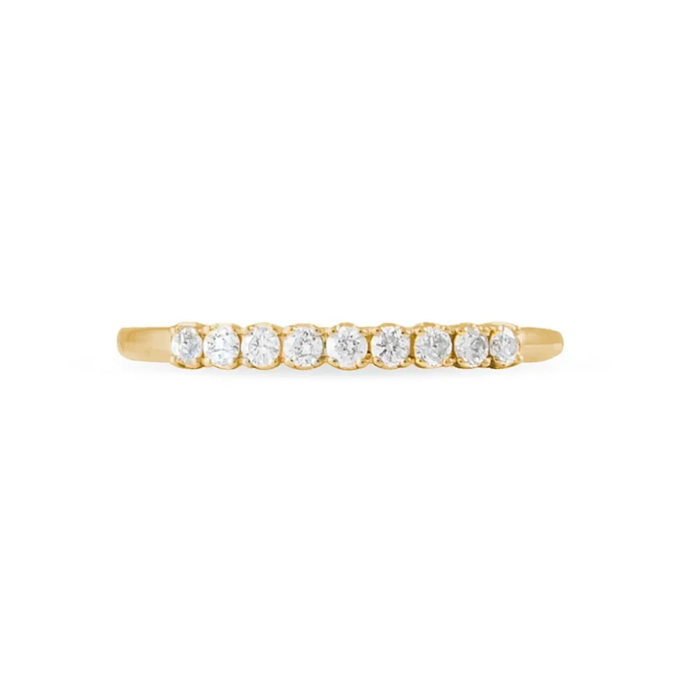 Alliance Eloise Or Jaune Diamant