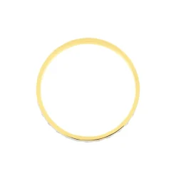 Alliance Fantaisie Ruban Plat Or Bicolore
