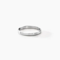 Alliance Julie Ruban Classique Or Blanc