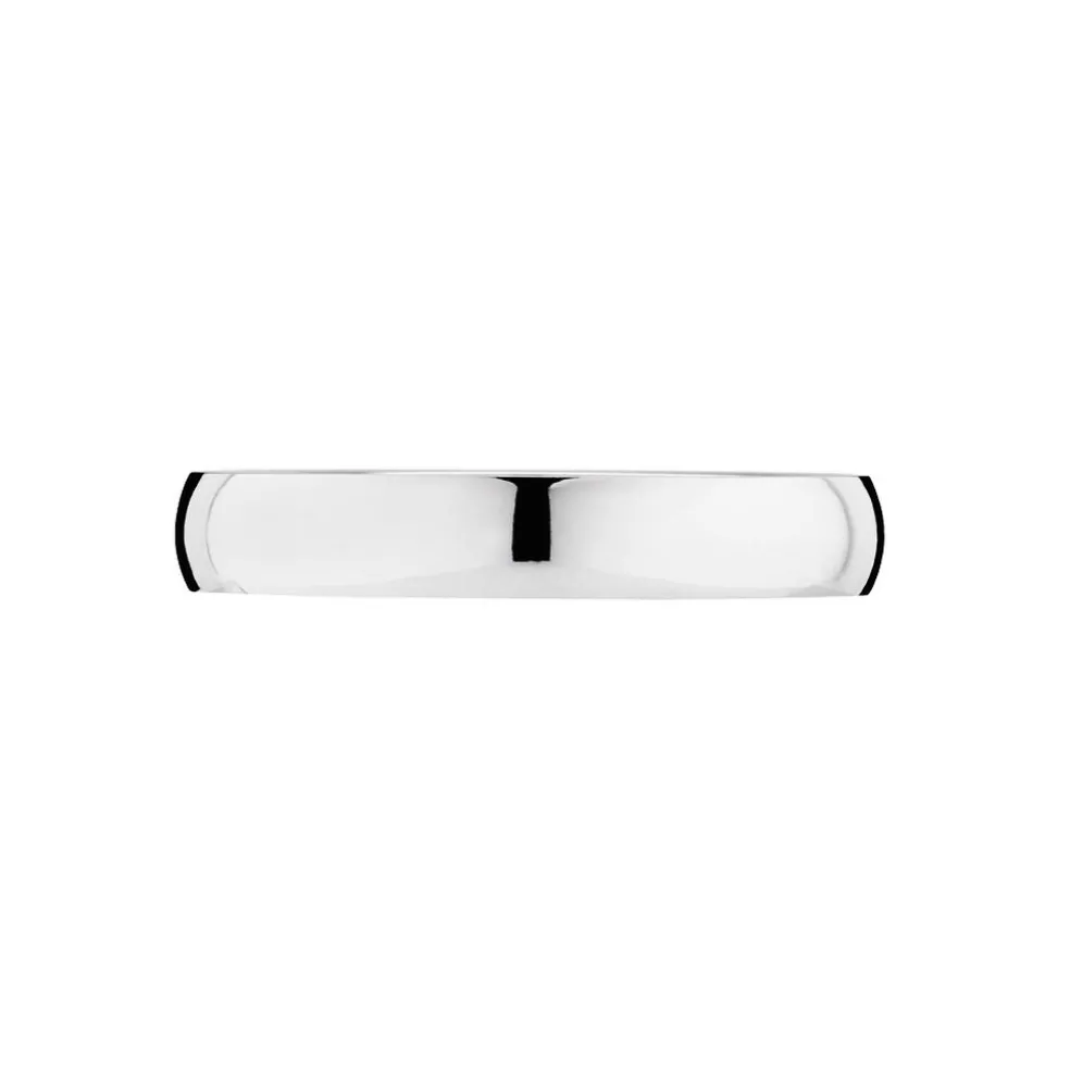 Alliance Khelya Ruban Plat Argent Blanc