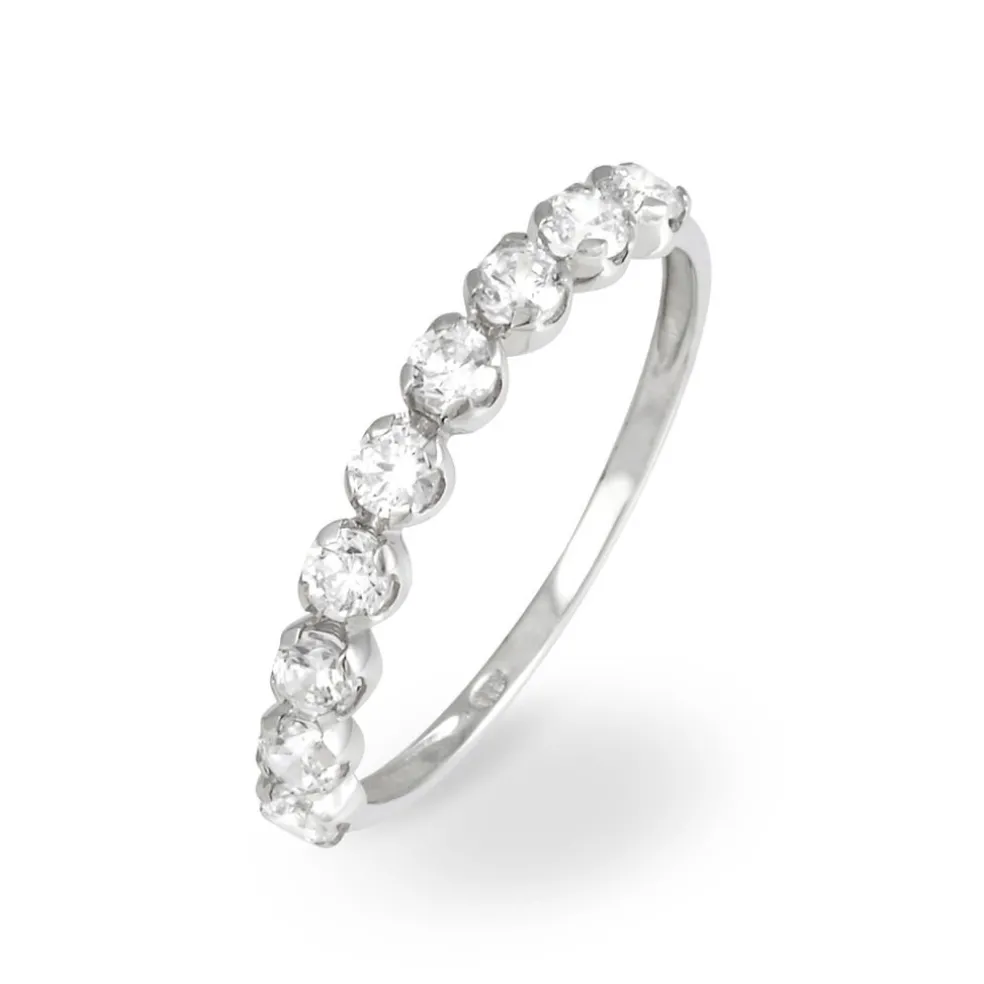 Alliance Marlyatou Or Blanc Oxyde De Zirconium