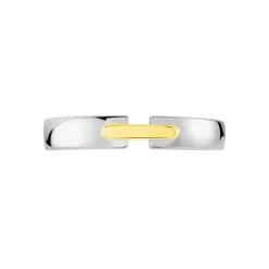 Alliance Marton Ruban Plat Or Bicolore