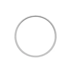 Alliance Maturina Demi Jonc Classique Or Blanc