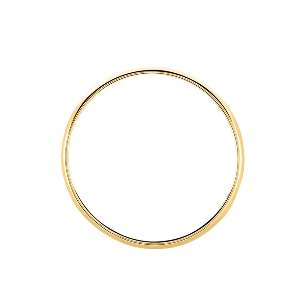 Alliance Meredithe Demi Jonc Classique Or Jaune