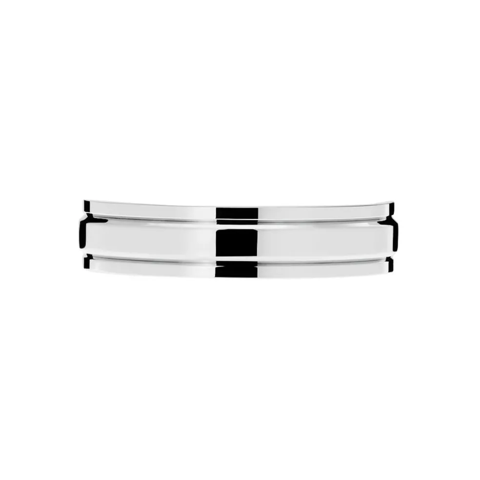 Alliance Miya Demi Jonc Classique Or Blanc