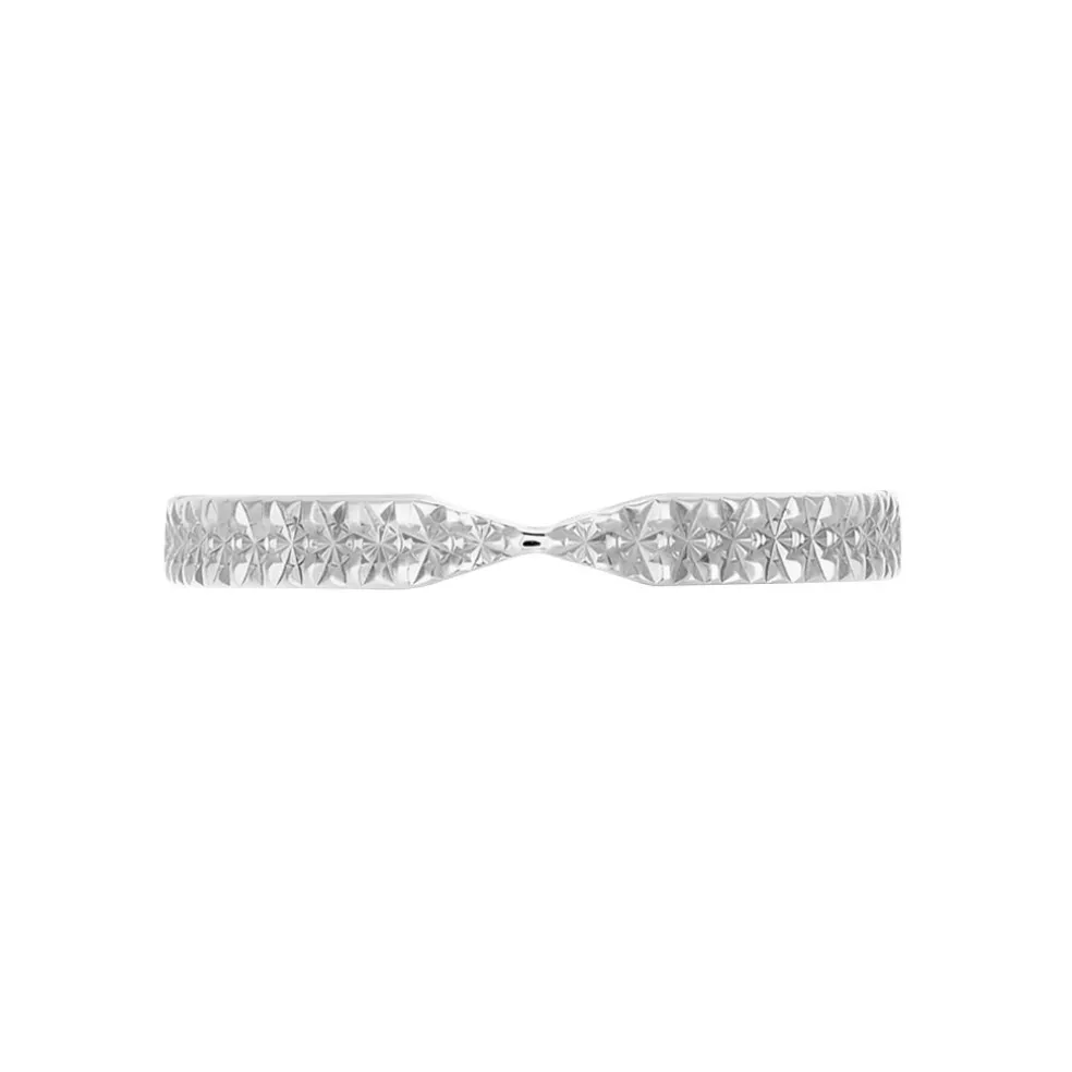 Alliance Or Blanc Diamantee