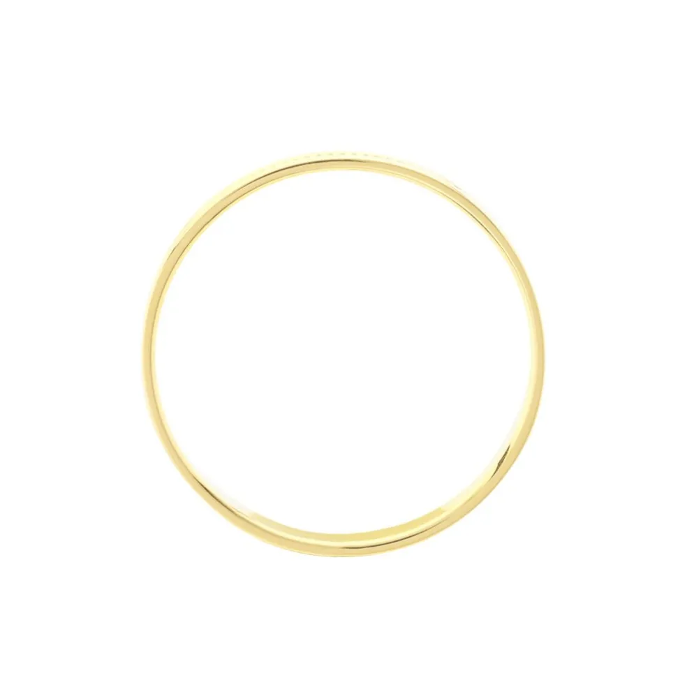 Alliance Perlee Ruban Plat Or Jaune