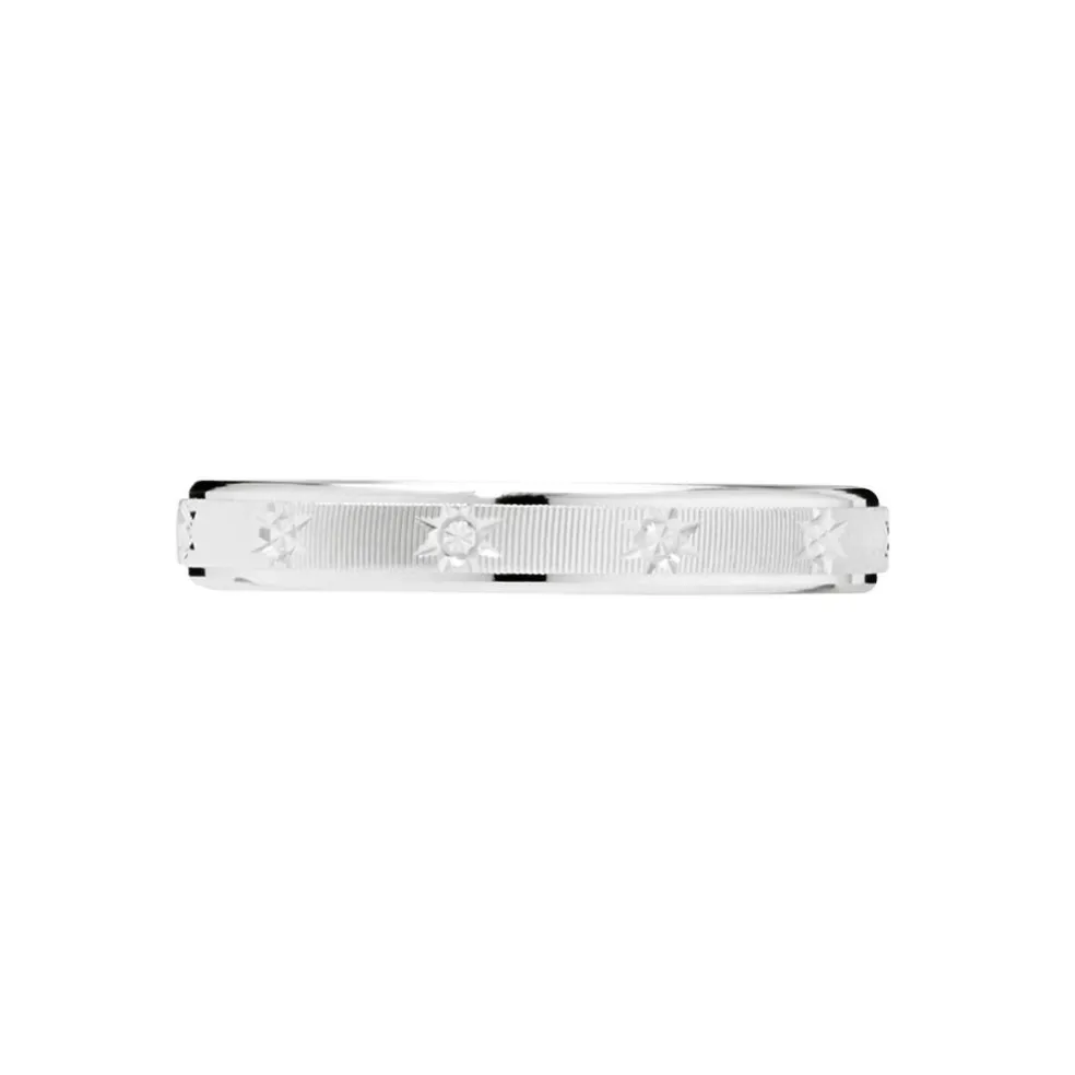 Alliance Pricilia Ruban Plat Or Blanc