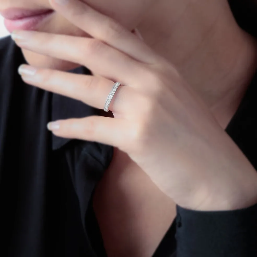 Alliance Rhea Or Rose Diamant