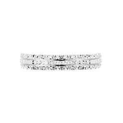 Alliance Roxie Demi Jonc Classique Or Blanc