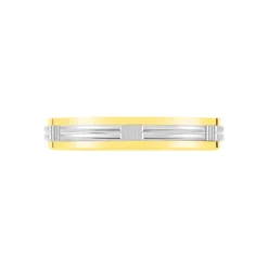 Alliance Sequana Ruban Plat Or Bicolore