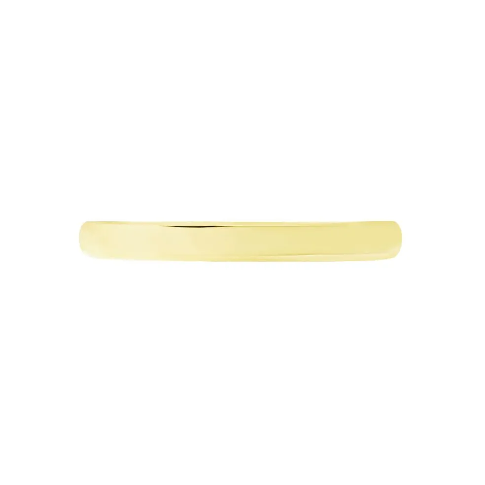 Alliance Sirona Demi Jonc Confort Or Blanc