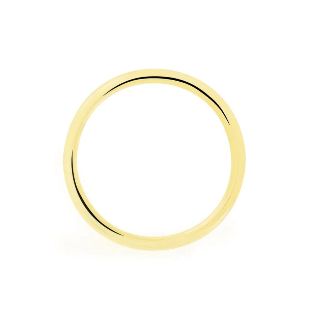 Alliance Sirona Demi Jonc Confort Or Blanc