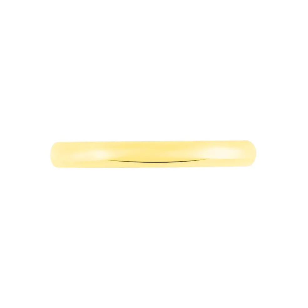 Alliance Sonia Demi Jonc Confort Or Jaune