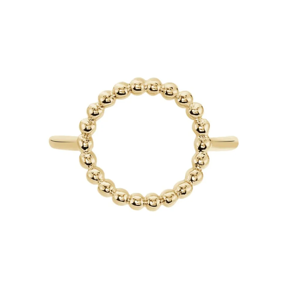 Bague Abigael Plaqué Or Jaune