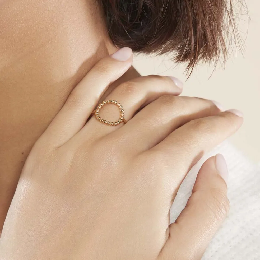 Bague Abigael Plaqué Or Jaune