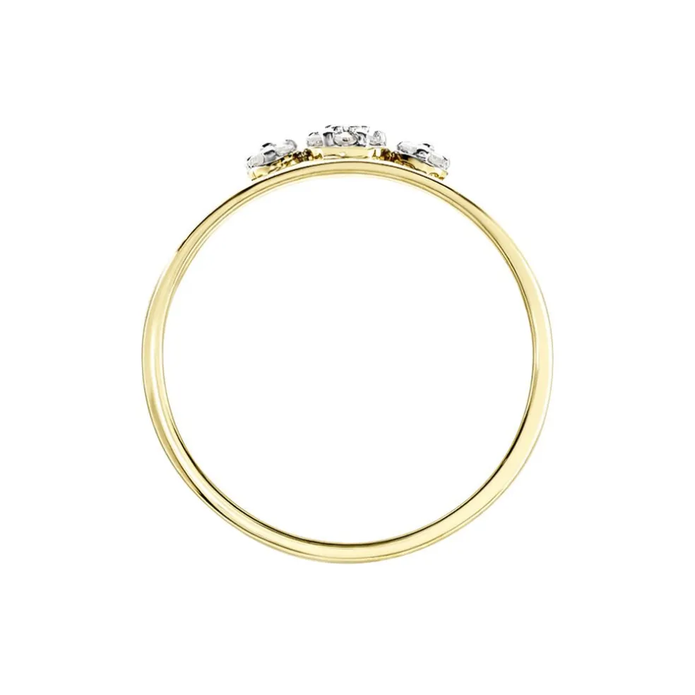 Bague Adamina Or Jaune Diamant