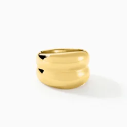 Bague Adoree  Acier Jaune
