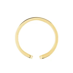 Bague Ajustable Abram Acier Doré