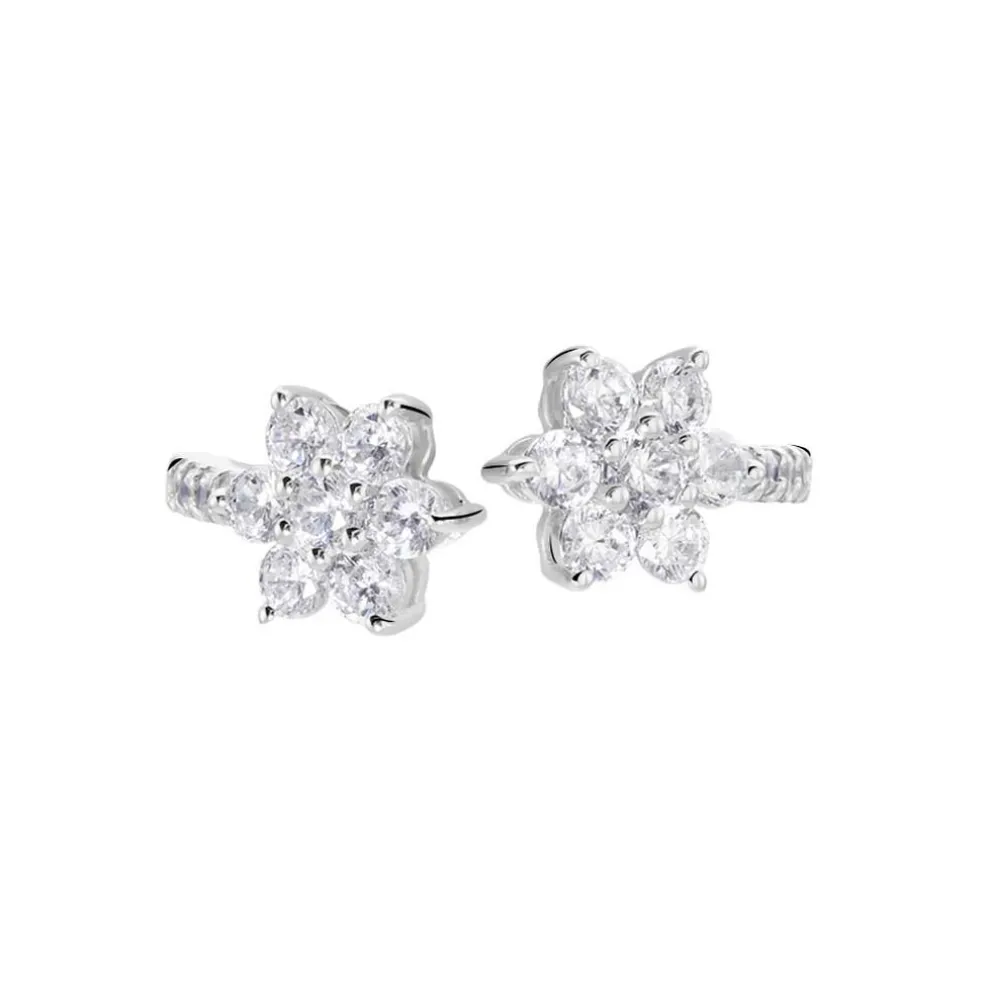 Bague Ajustable Sarette Argent Blanc Oxyde De Zirconium