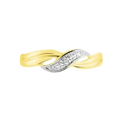 Bague Amayas Or Bicolore Diamant