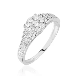 Bague Andreas Or Blanc Diamant