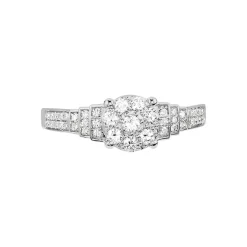 Bague Andreas Or Blanc Diamant