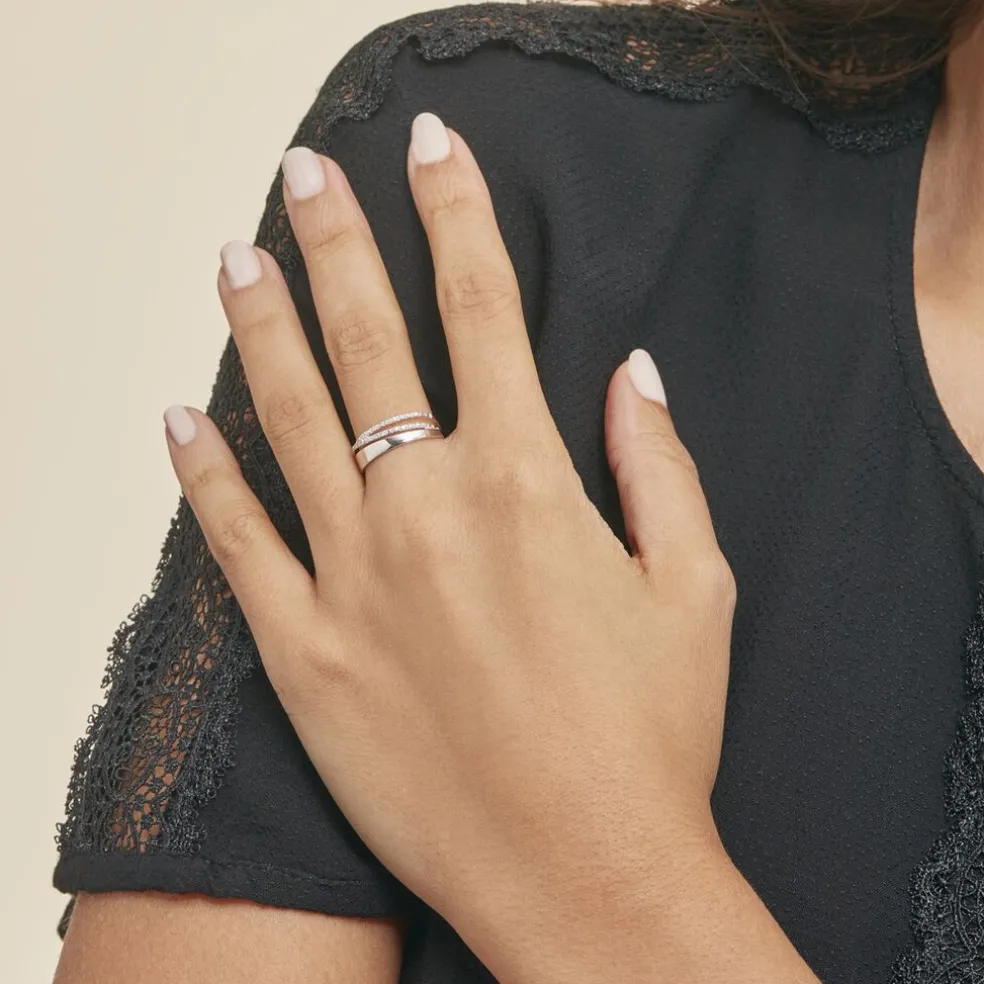Bague Angele Or Blanc Diamant