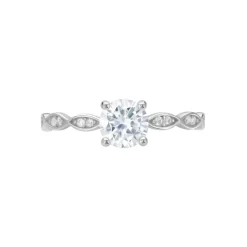 Bague Argent Blanc Kurt Oxyde De Zirconium