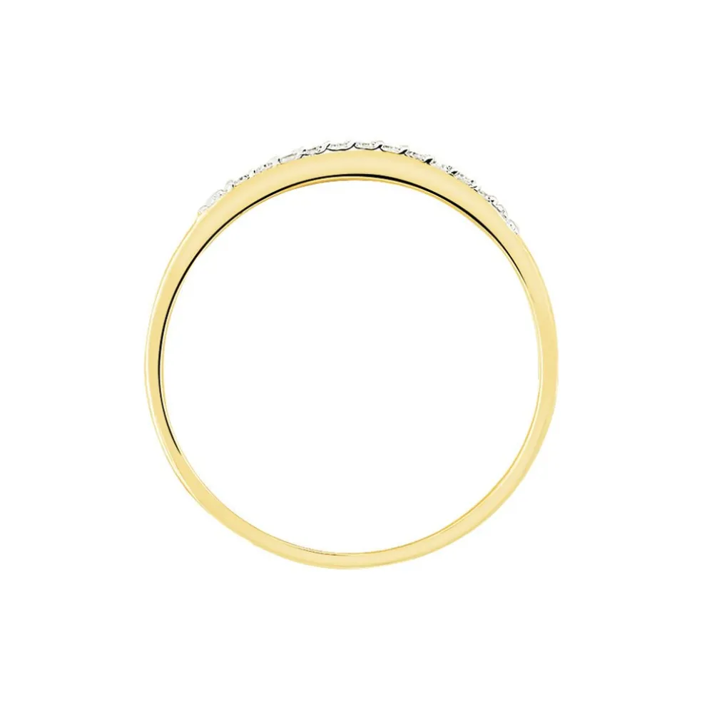 Bague Arslane Or Jaune Diamant