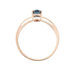 Bague Arzula Or Rose Topaze