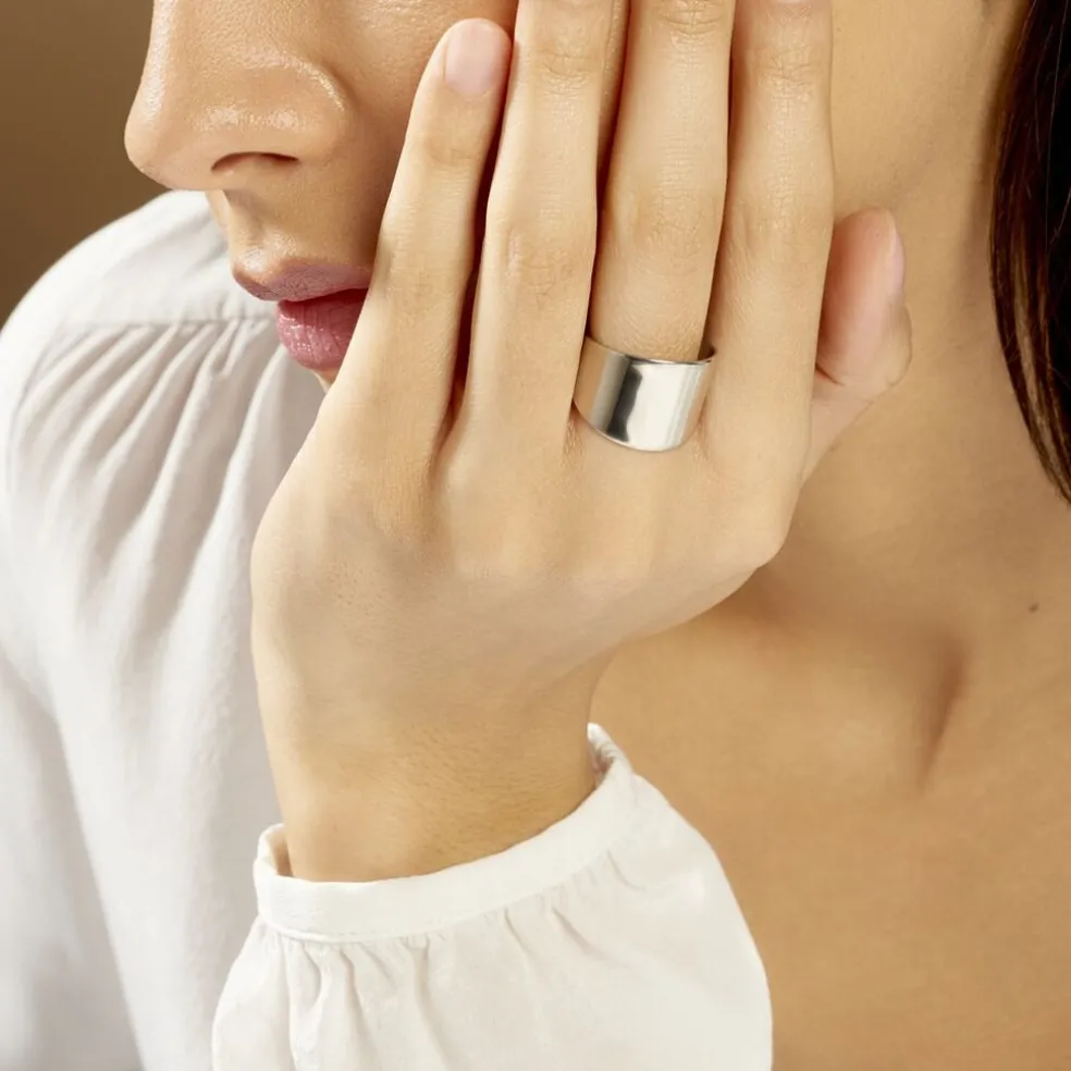 Bague Ascension Argent Blanc
