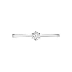 Bague Athena Platine Blanc Diamant