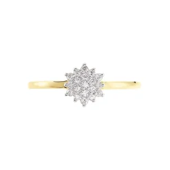 Bague Caliopee Or Jaune Diamant