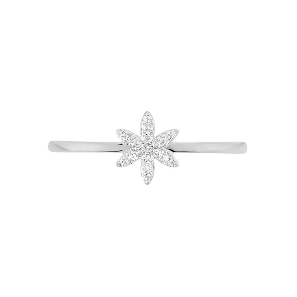 Bague Catia Or Blanc Diamant