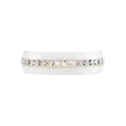 Bague Ceramik Design Ceramique Strass Et Céramique