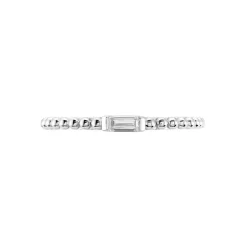 Bague Cherish Argent Blanc Oxyde De Zirconium