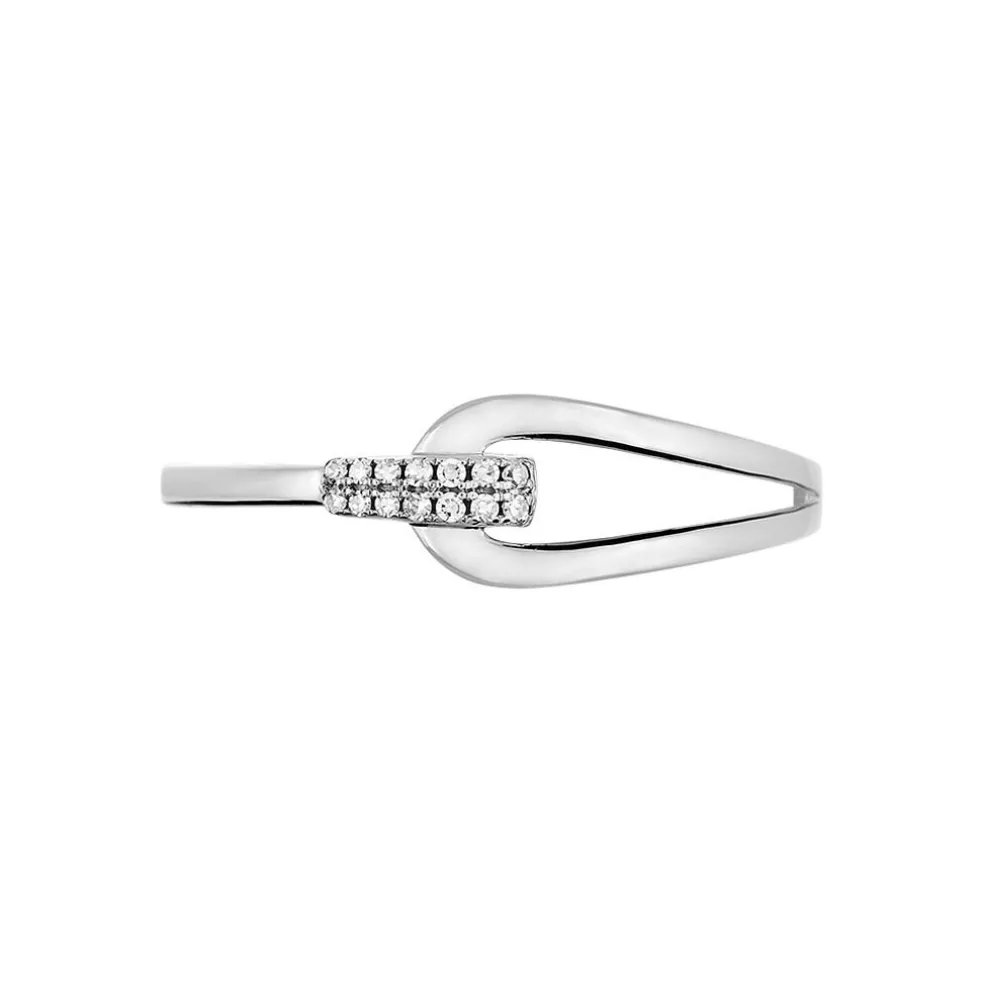 Bague Cyranna Or Blanc Diamant