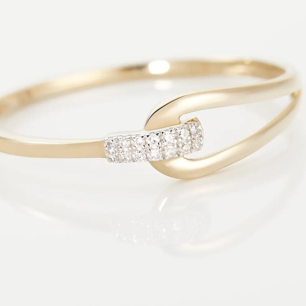 Bague Cyranna Or Jaune Diamant