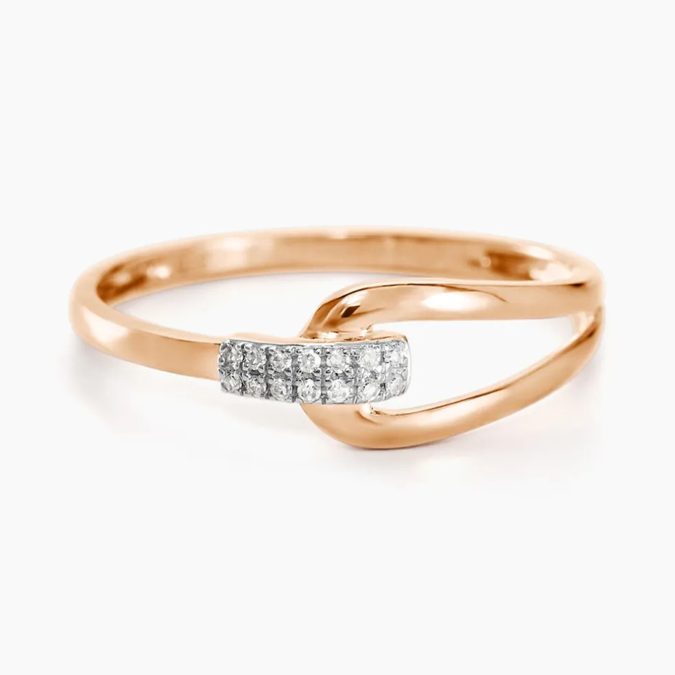 Bague Cyranna Or Rose Diamant