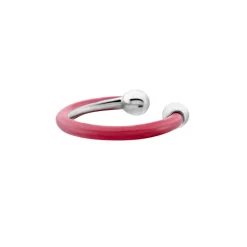Bague D'oreille Unitaire Argent Blanc Samba