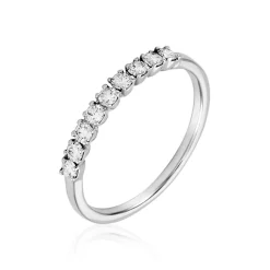 Bague Hera Or Blanc Diamant