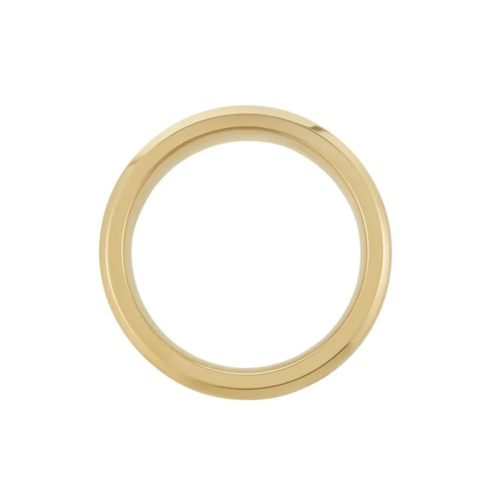 Bague Jourdan Oahu Acier Blanc Et Jaune