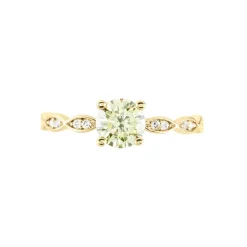 Bague Kurt Plaqué Or Jaune Oxyde De Zirconium