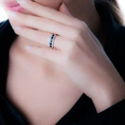 Bague Margaux Or Jaune Morganite Et Diamant