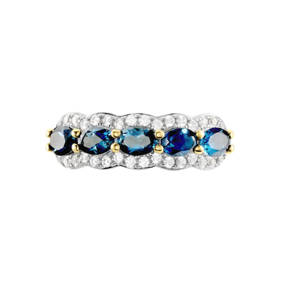 Bague Multipierres Or Jaune Margaux Topaze